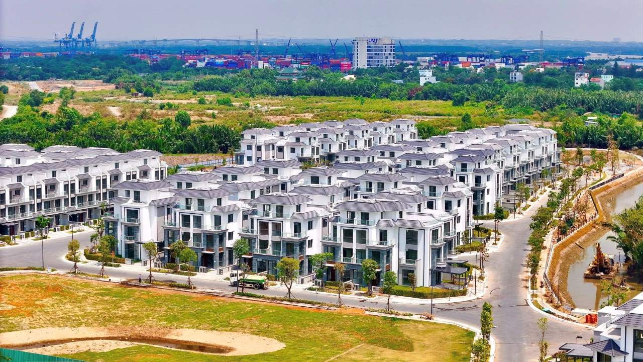 Tiến độ thi công Gladia By The Waters Khang Điền Quận 2 cập nhật mới nhất